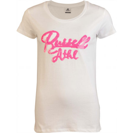 Russell Athletic SEQUINS S/S  CREWNECK TEE SHIRT